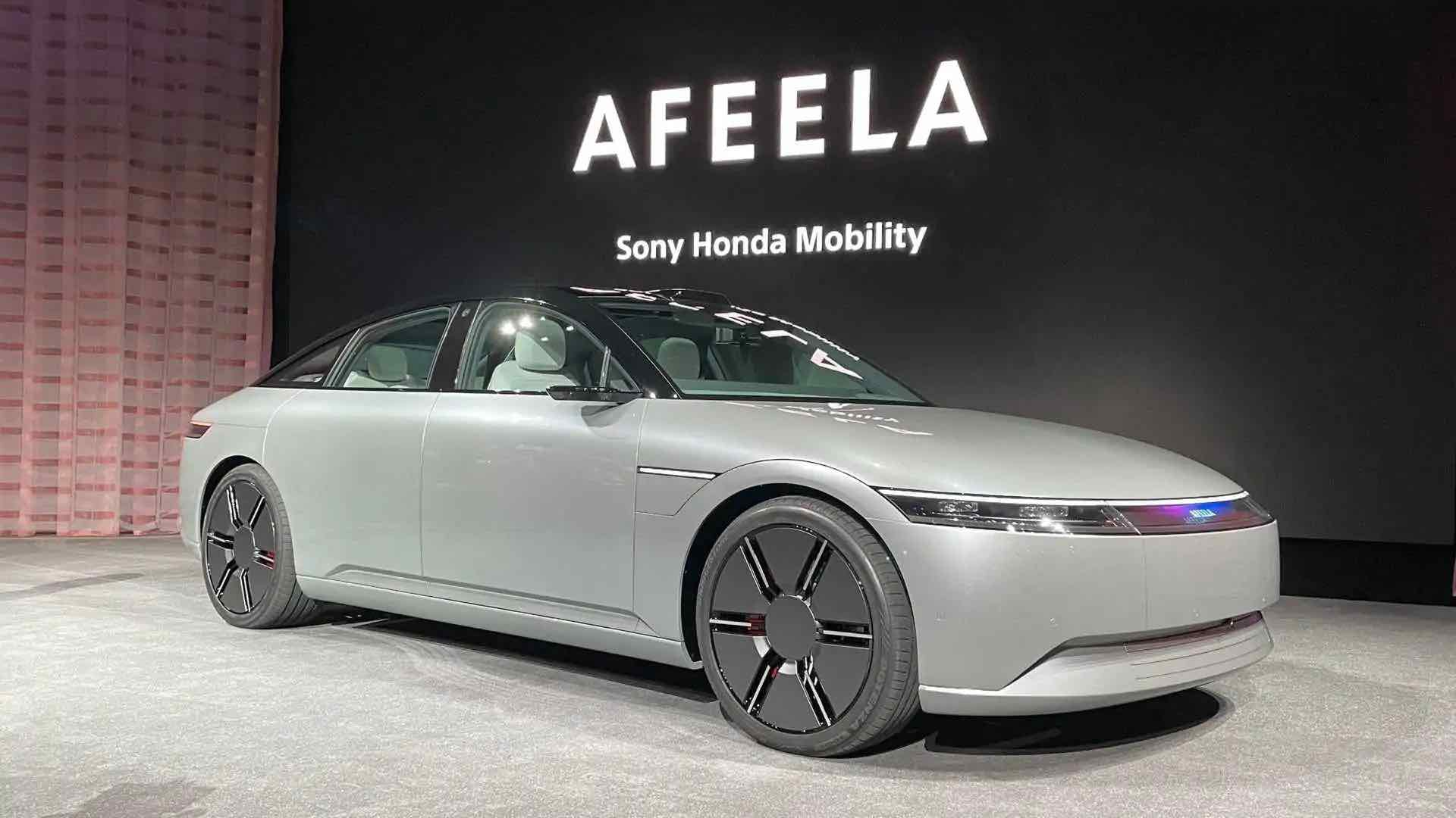 Afeela, carro elétrico da Sony e Honda com PLayStation 5 embarcado