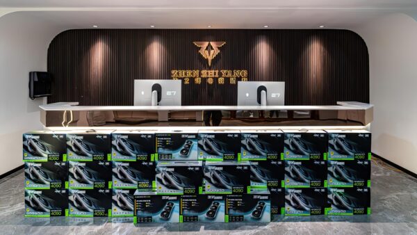 Hotel gamer com placas RTX 4090