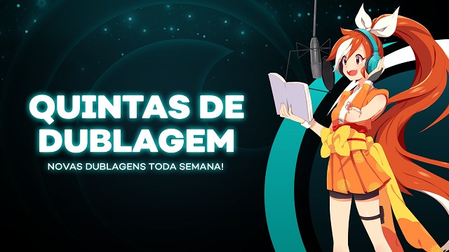 Quintas de Dublagem do Crunchyroll