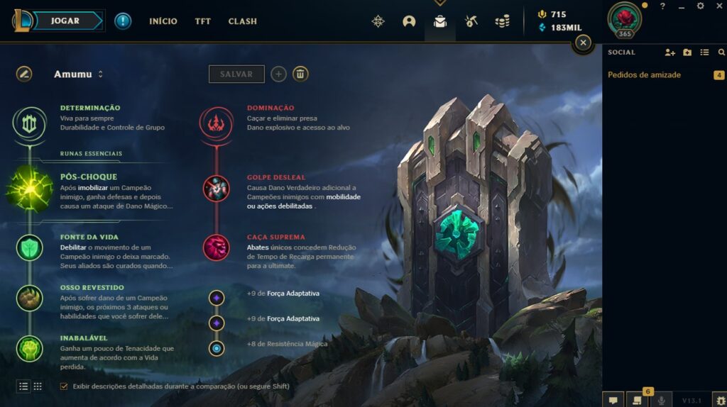 Amumu, campeão do League of Legends