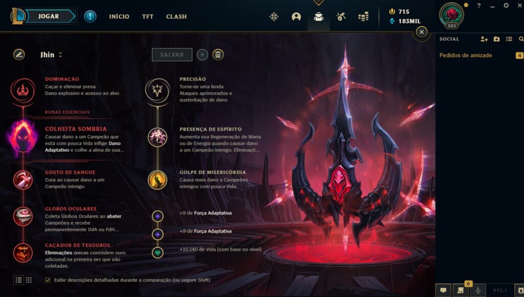 Jhin, campeão do League of Legends (2)