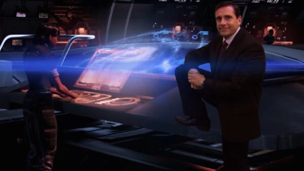 Michael Scott em Mass Effect