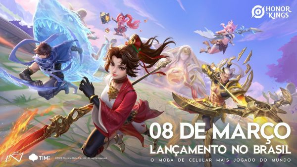 Honor of Kings será lançado no Brasil no início de março