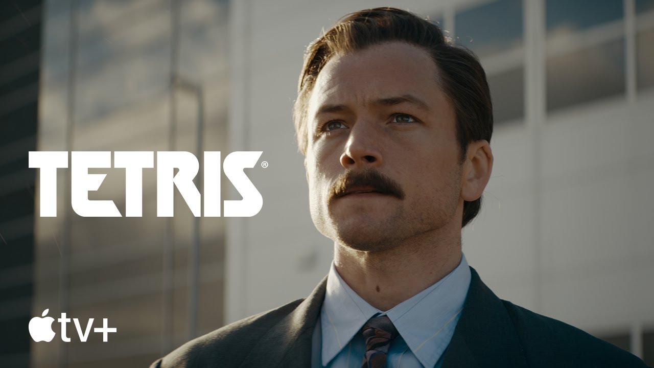 Imagem mostra cena de trailer do filme 'Tetris'