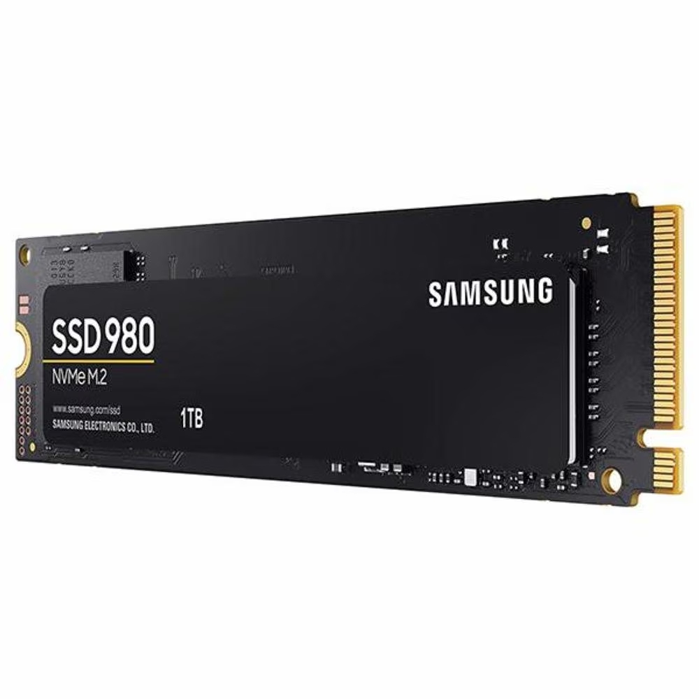 Imagem mostra um SSD da Samsung