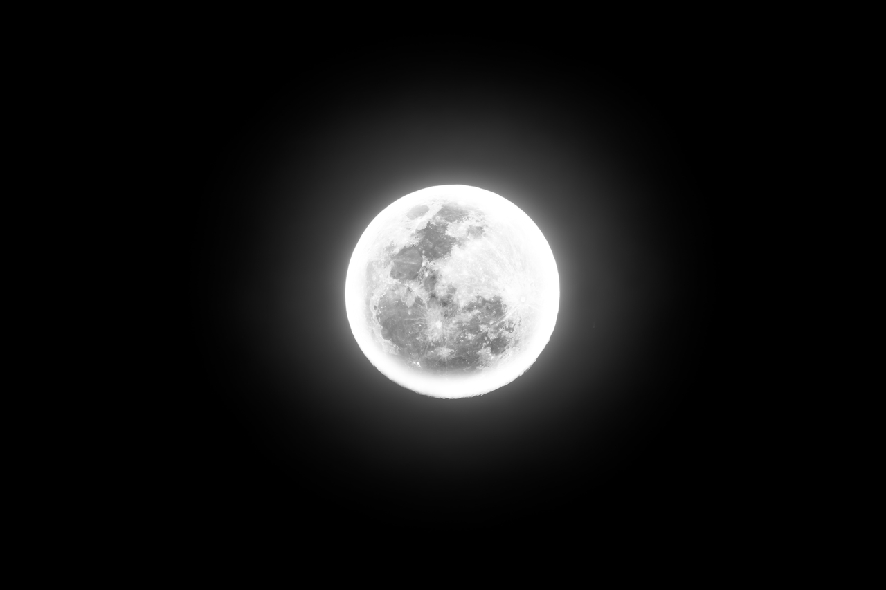 Foto da Lua para ilustrar a polêmica envolvendo a Samsung