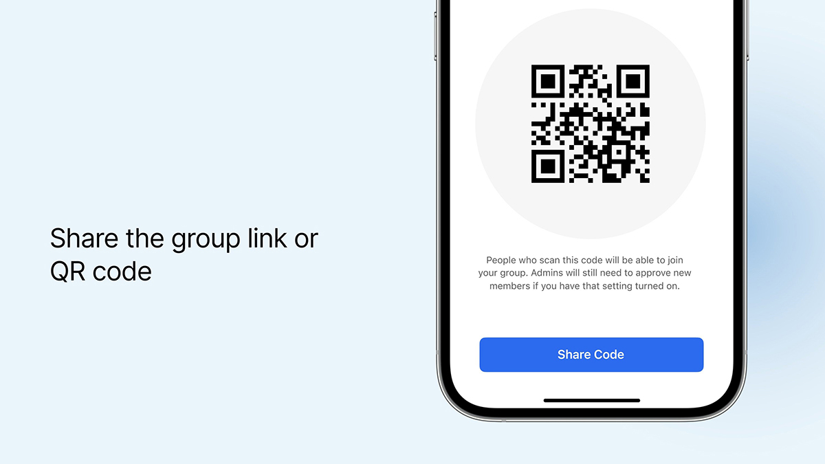 Como criar link ou código QR para se juntar a grupo no Signal