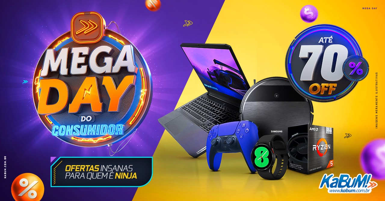 Mega Day - Dia do Consumidor - KaBuM!