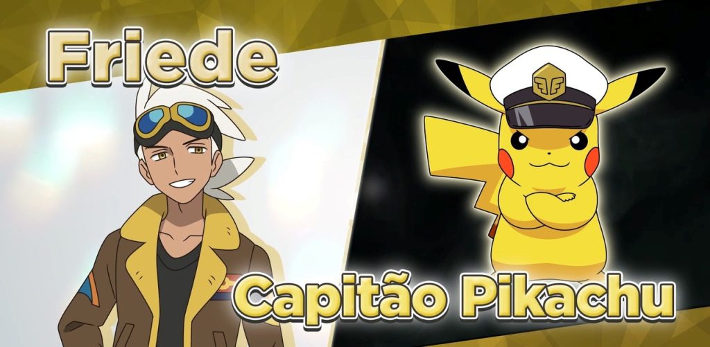 Pesonagens da nova série Pokémon