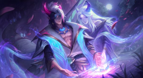 Skin Aphelios Florescer Espiritual, de League of Legends