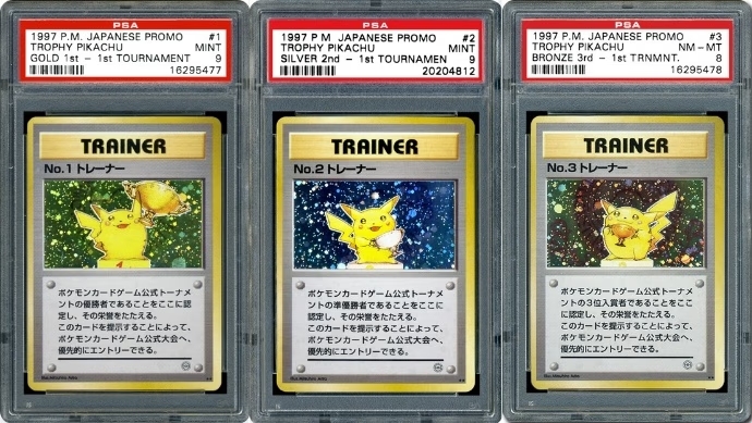 Cartas raras do Pikachu