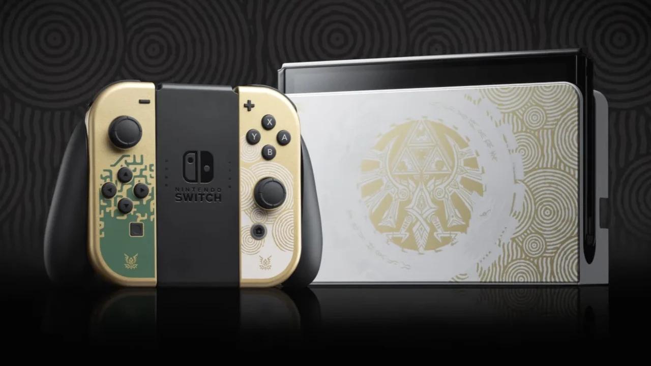 Nintendo anuncia lançamento de Switch OLED temático de Zelda no Brasil