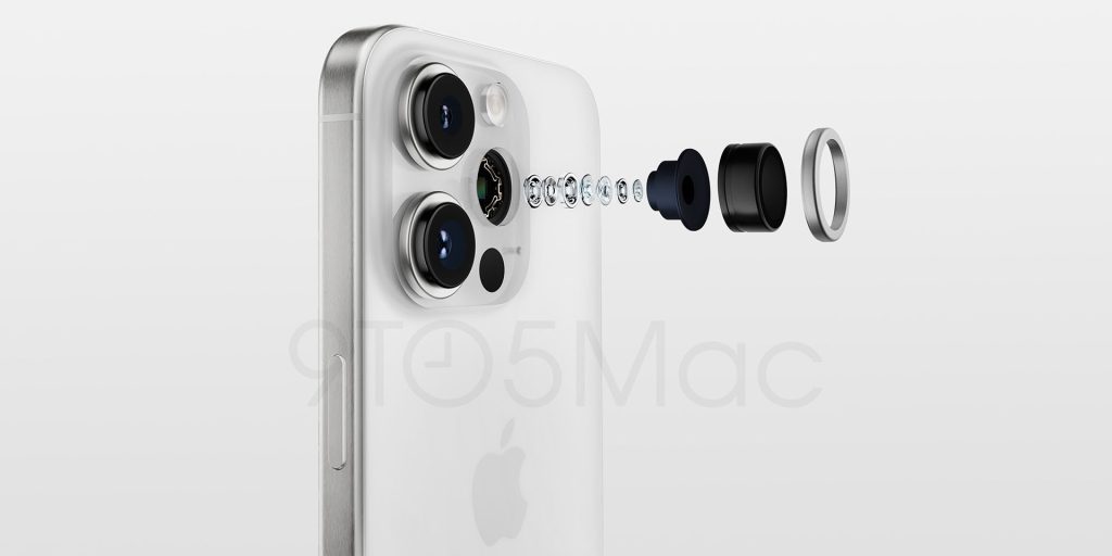 iPhone 15 Pro renderização