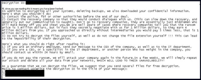 Rorschach se torna ransomware mais rápido a criptografar dados