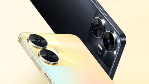 Imagem mostra divulgação do realme c55, smartphone de entrada da fabricante chinesa