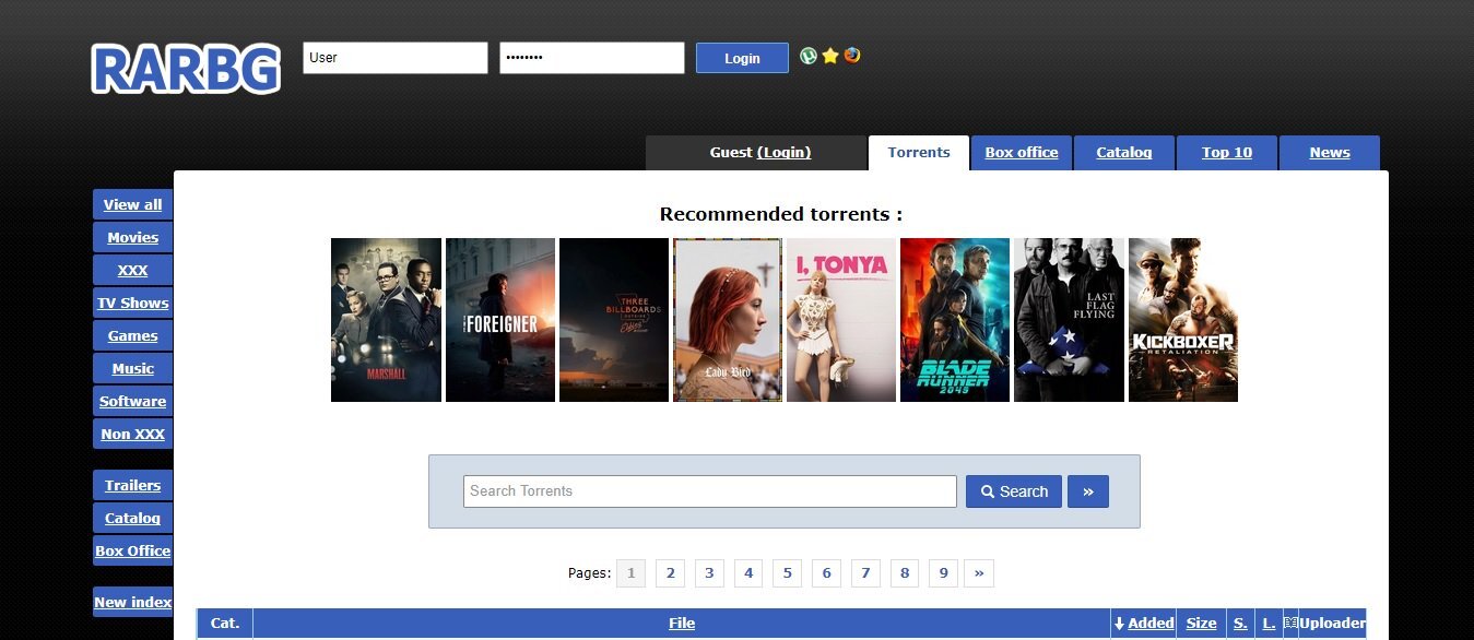 RARBG, um dos maiores sites de torrent da história, sai do ar em definitivo