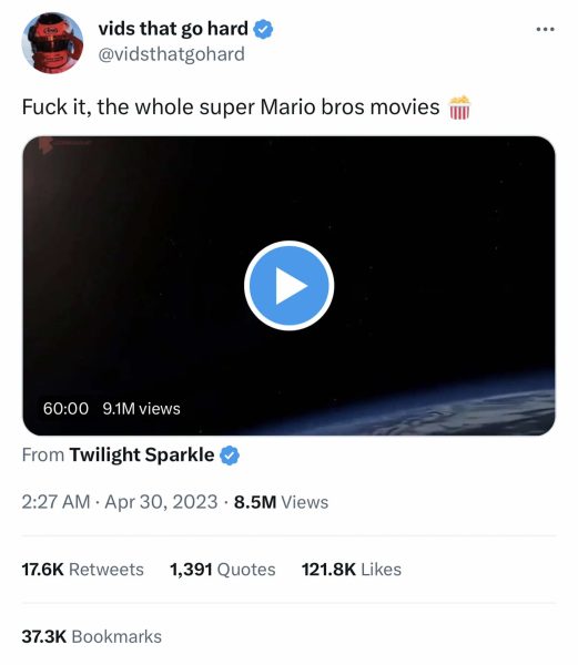 Cópias “piratas" do filme do Super Mario estão no Twitter