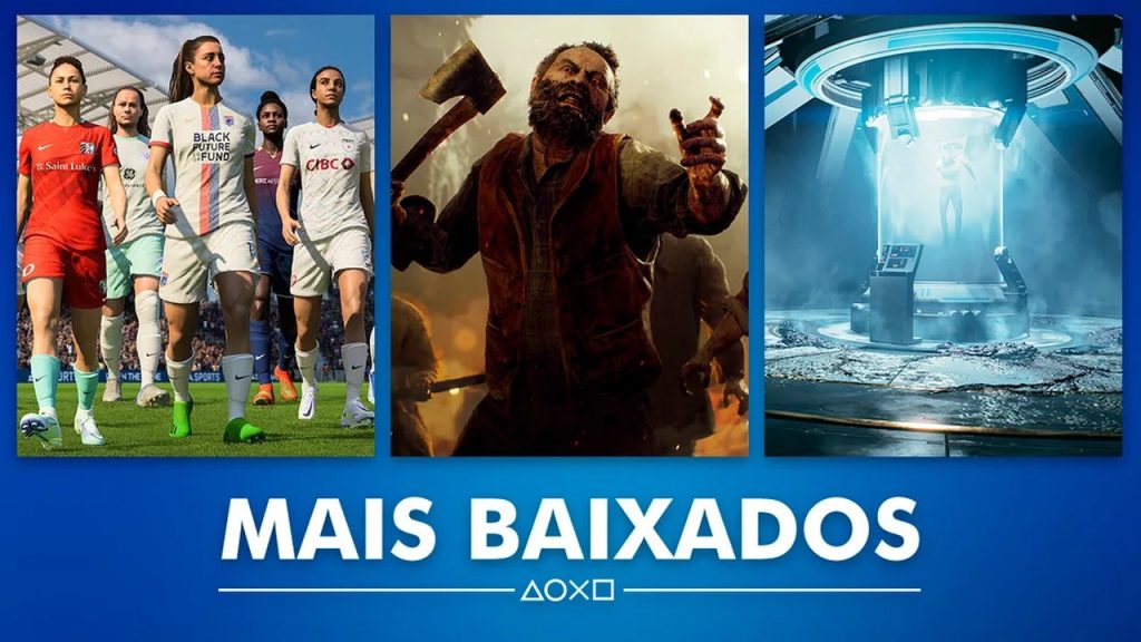 Jogos mais baixados PlayStation - Abril 2023