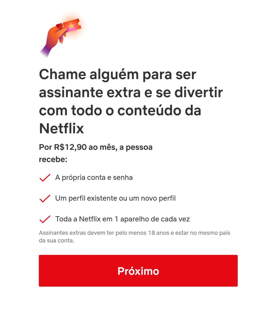 Notificação Netflix