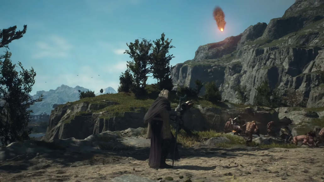 Captura mostra cena de Dragon's Dogma 2