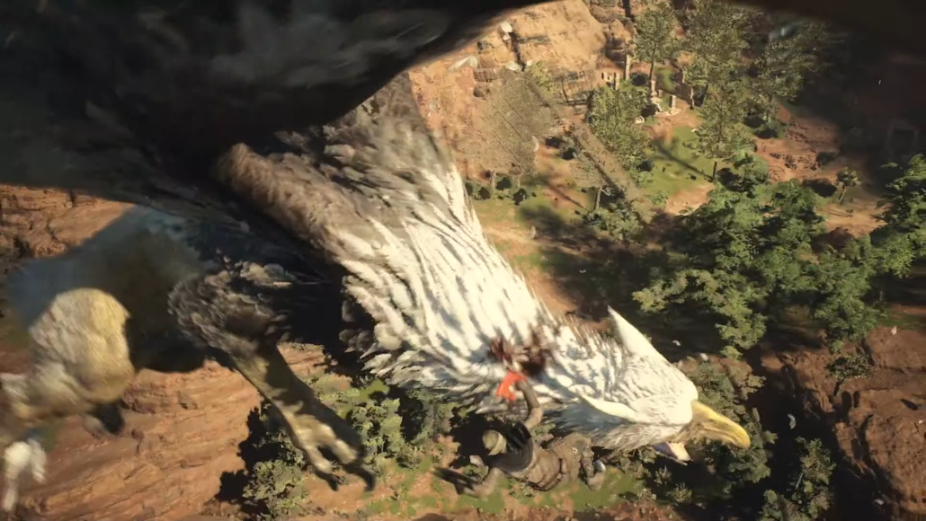 Captura mostra cena de Dragon's Dogma 2