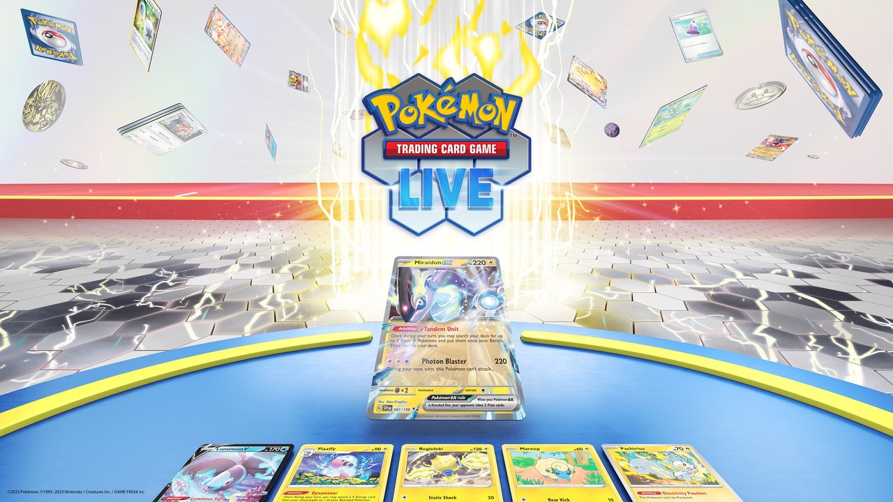 Versão oficial de Pokémon Trading Card Game Live chega em 8 de junho