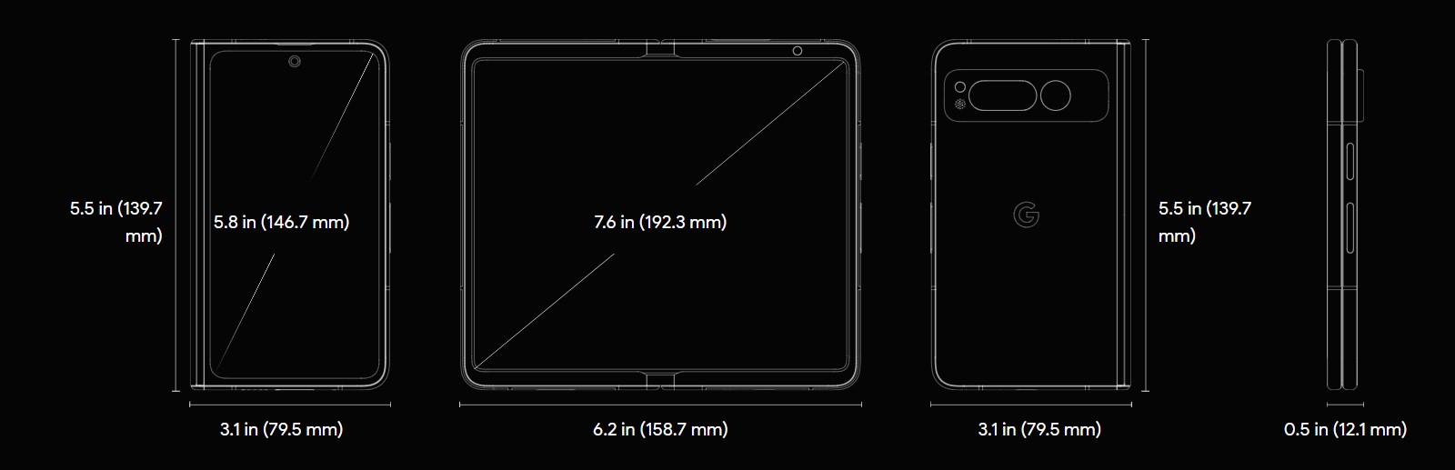 [Google I/O 2023] Google apresenta Pixel 7A e o aguardado Pixel Fold de US$1.800