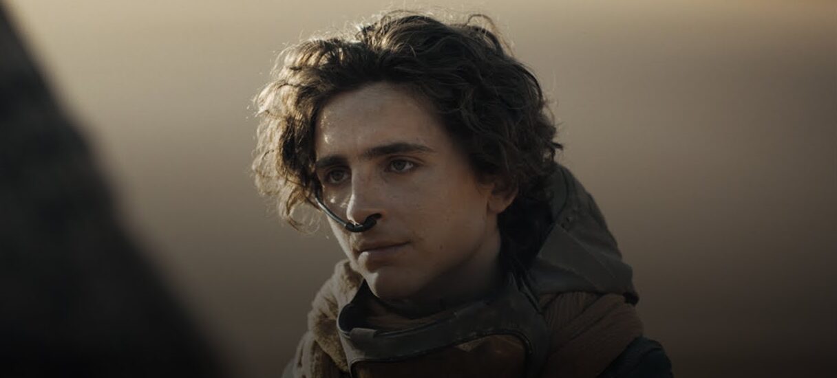 Na imagem, o ator Timothée Chalamet no seu papel de Paul Atreides em Duna - Parte 2; o ator é um dos convidados da Warner Bros. Pictures durante a CCXP23