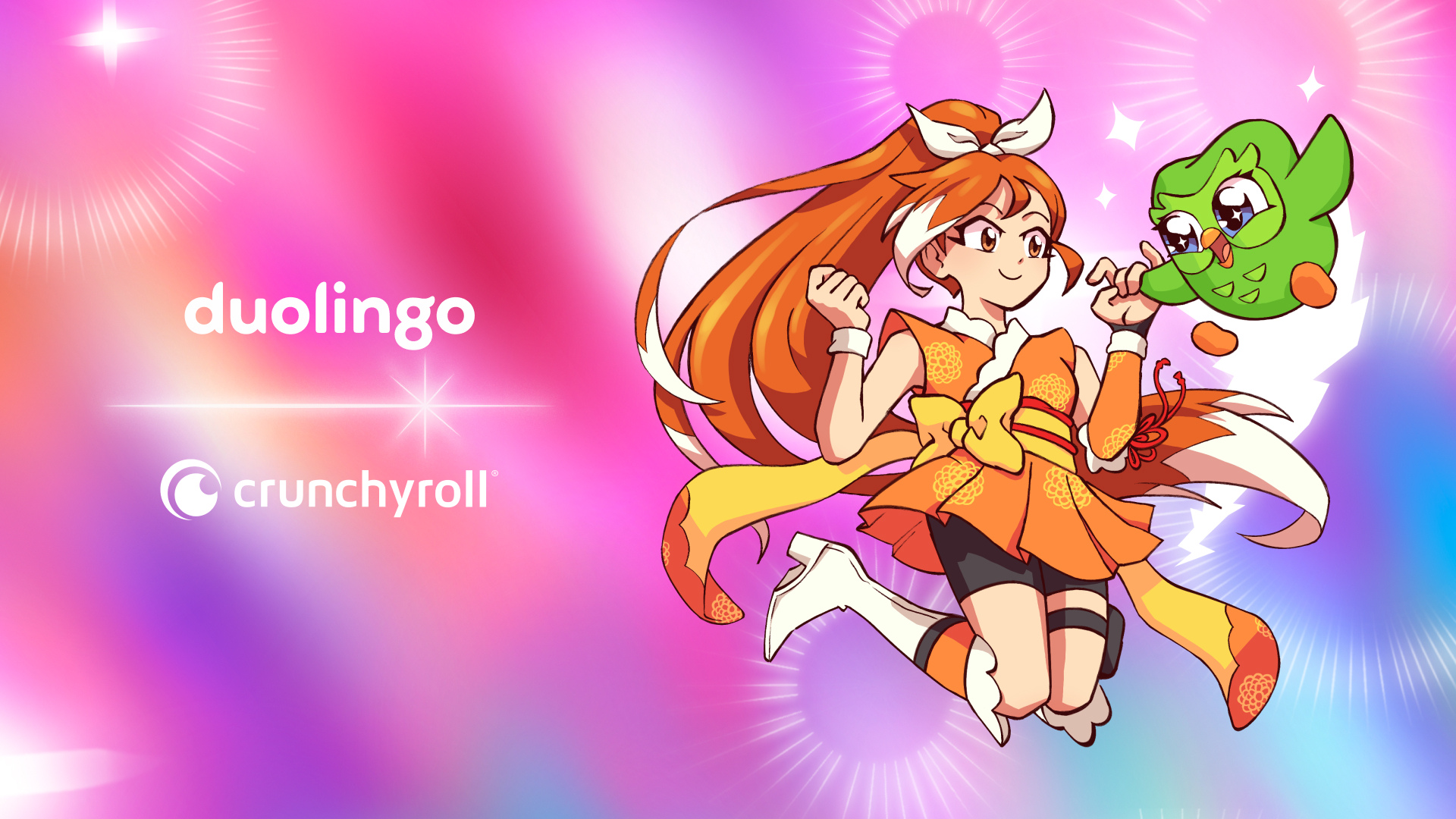 Assinantes da Crunchyroll podem ganhar 2 meses grátis de Duolingo no curso de japonês