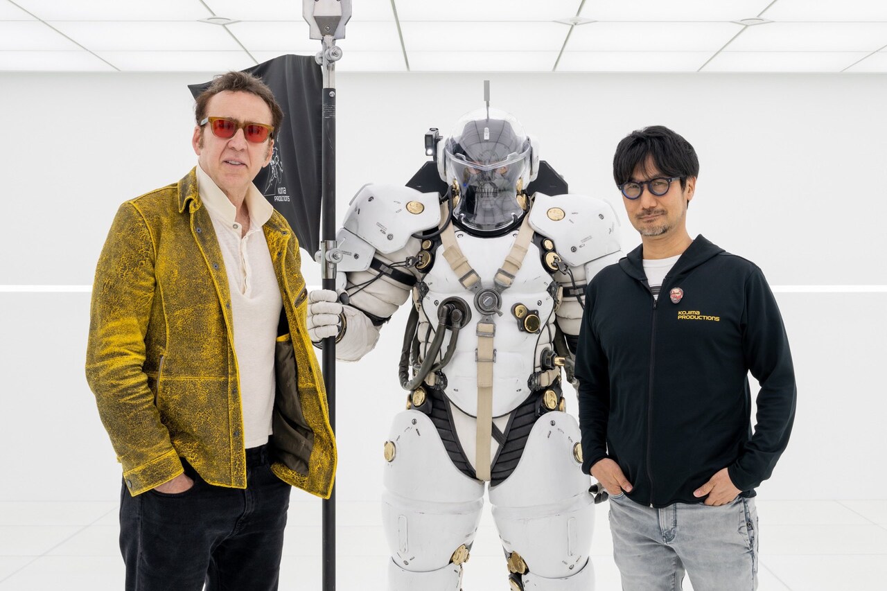 Hideo Kojima e Nicolas Cage