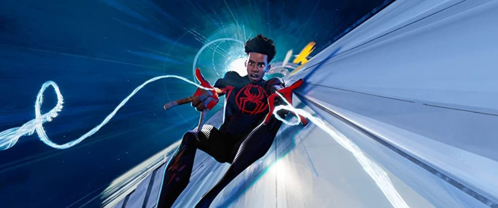 Miles Morales em Homem-Aranha Através do Aranhaverso