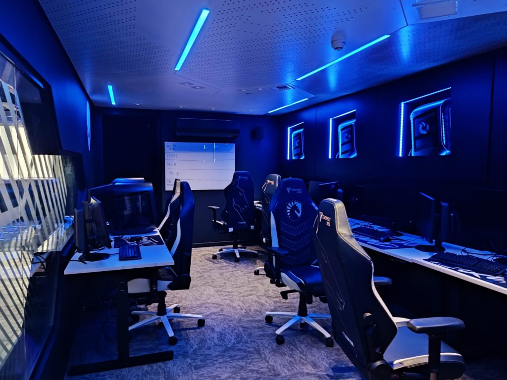 Sala de treinos da Team Liquid