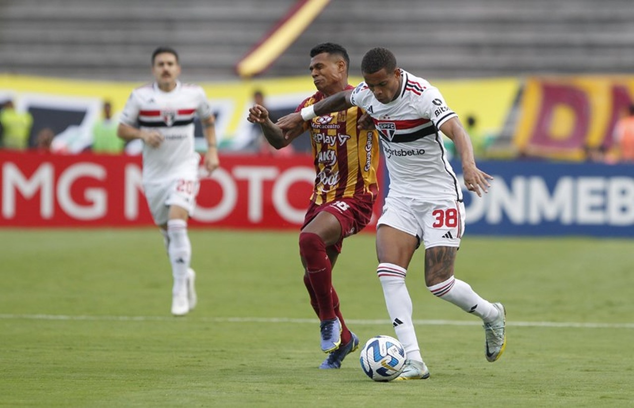 São Paulo x Tolima: onde assistir ao duelo pela Copa Sul-Americana 2023