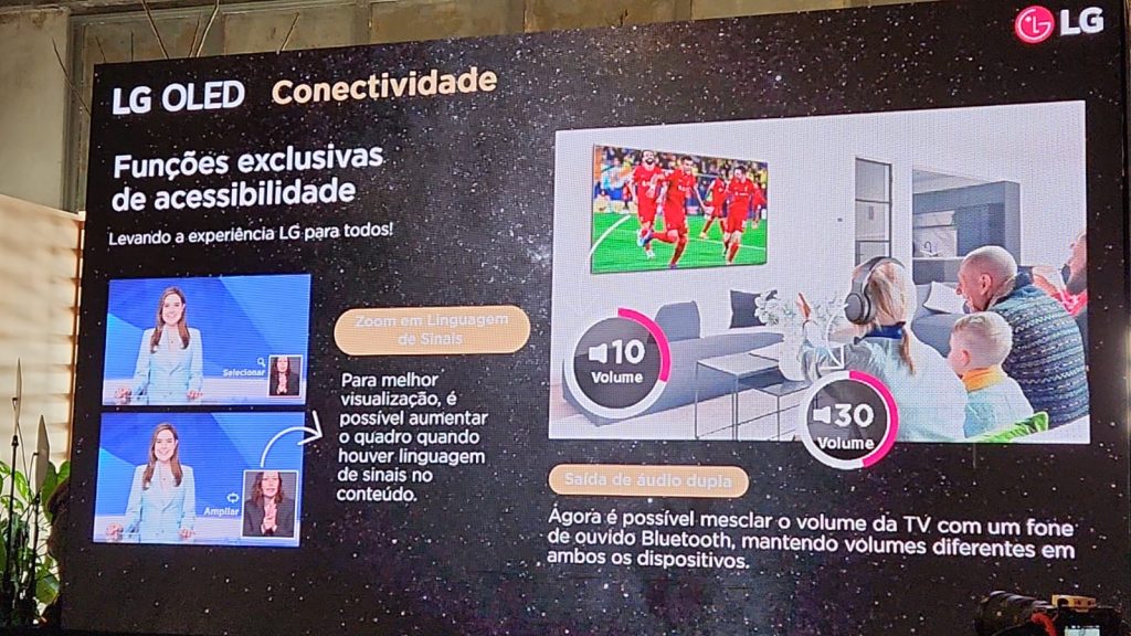 Acessibilidade LG