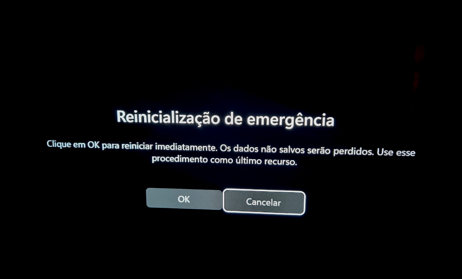 Você sabia? Windows tem botão de emergência para reiniciar PC