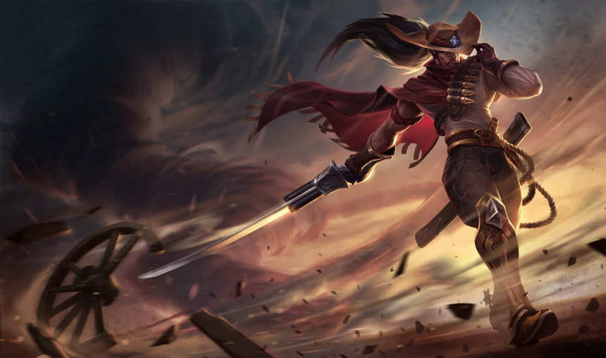 Yasuo Velho Oeste - League of Legends