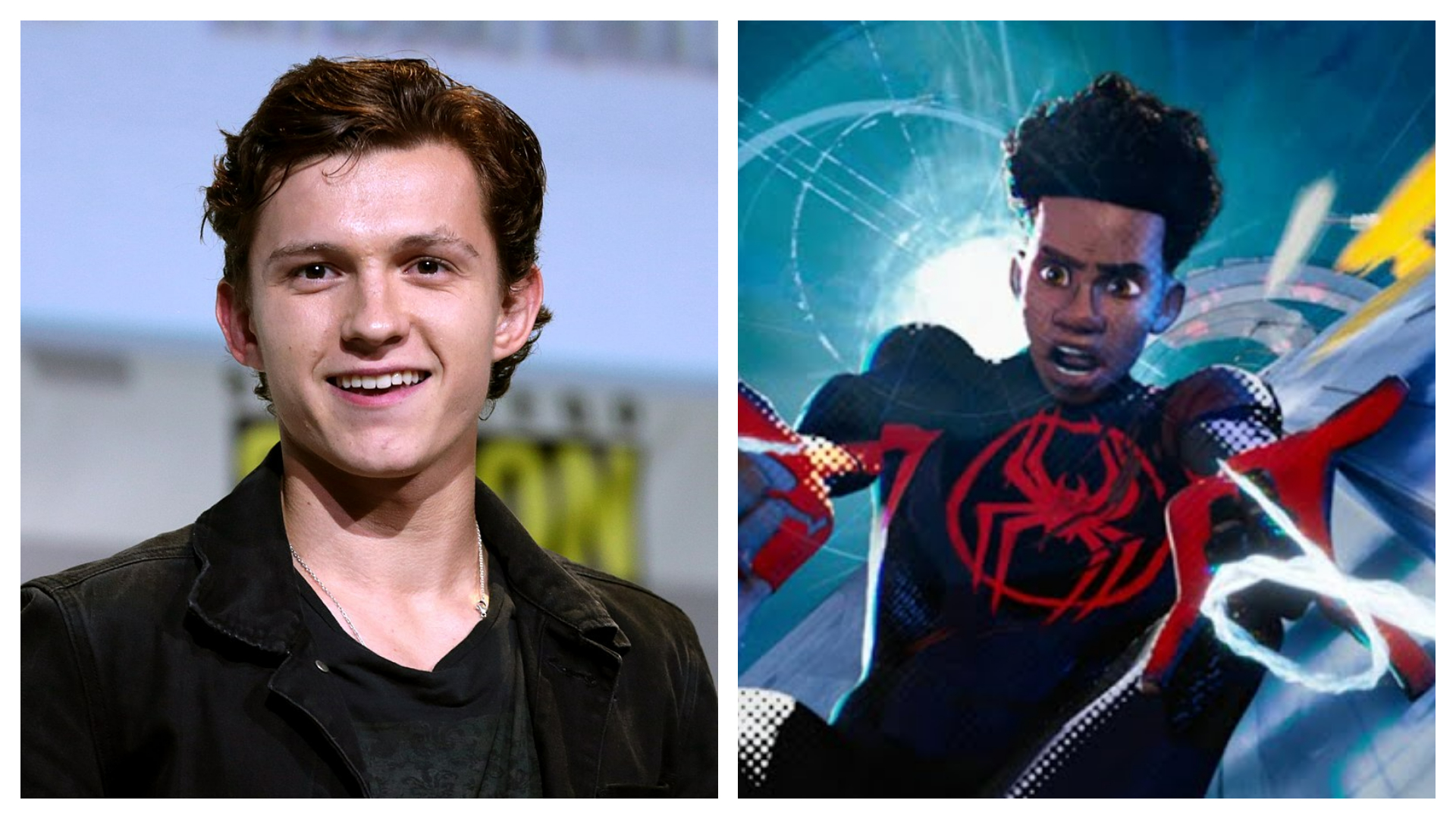 Empolgado por nova animação, Tom Holland diz que ‘Aranhaverso’ é o melhor filme do Homem-Aranha