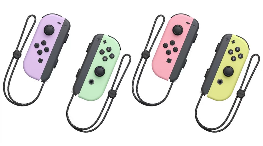 Nintendo Switch ganha novos Joy-Cons em cor pastel