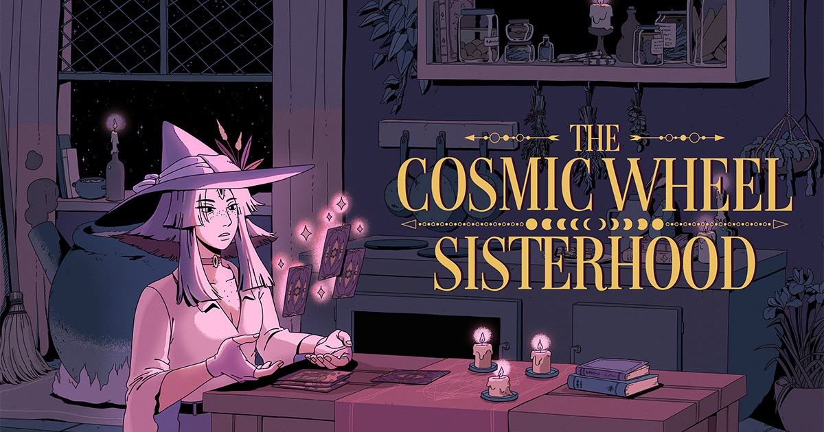 The Cosmic Wheel Sisterhood, novo jogo da Devolver Digital, ganha trailer e demo