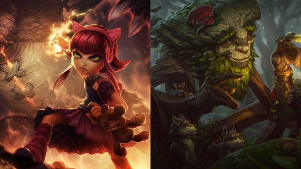 Composição do 2v2v2v2 com Annie e Ivern