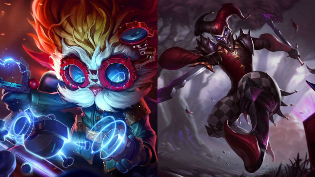 Composição do 2v2v2v2 com Heimerdinger e Shaco