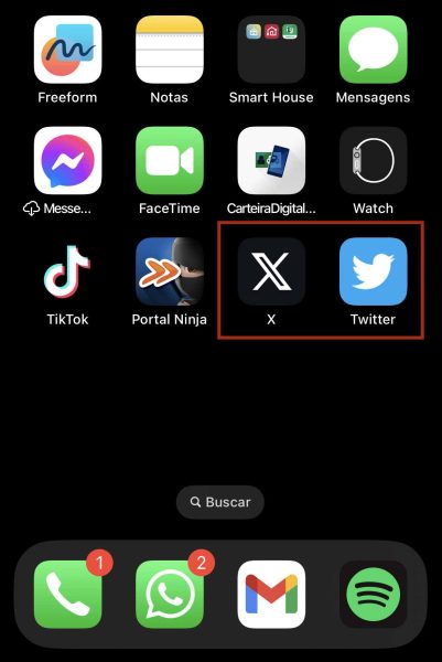 Como voltar o antigo ícone do Twitter no iPhone