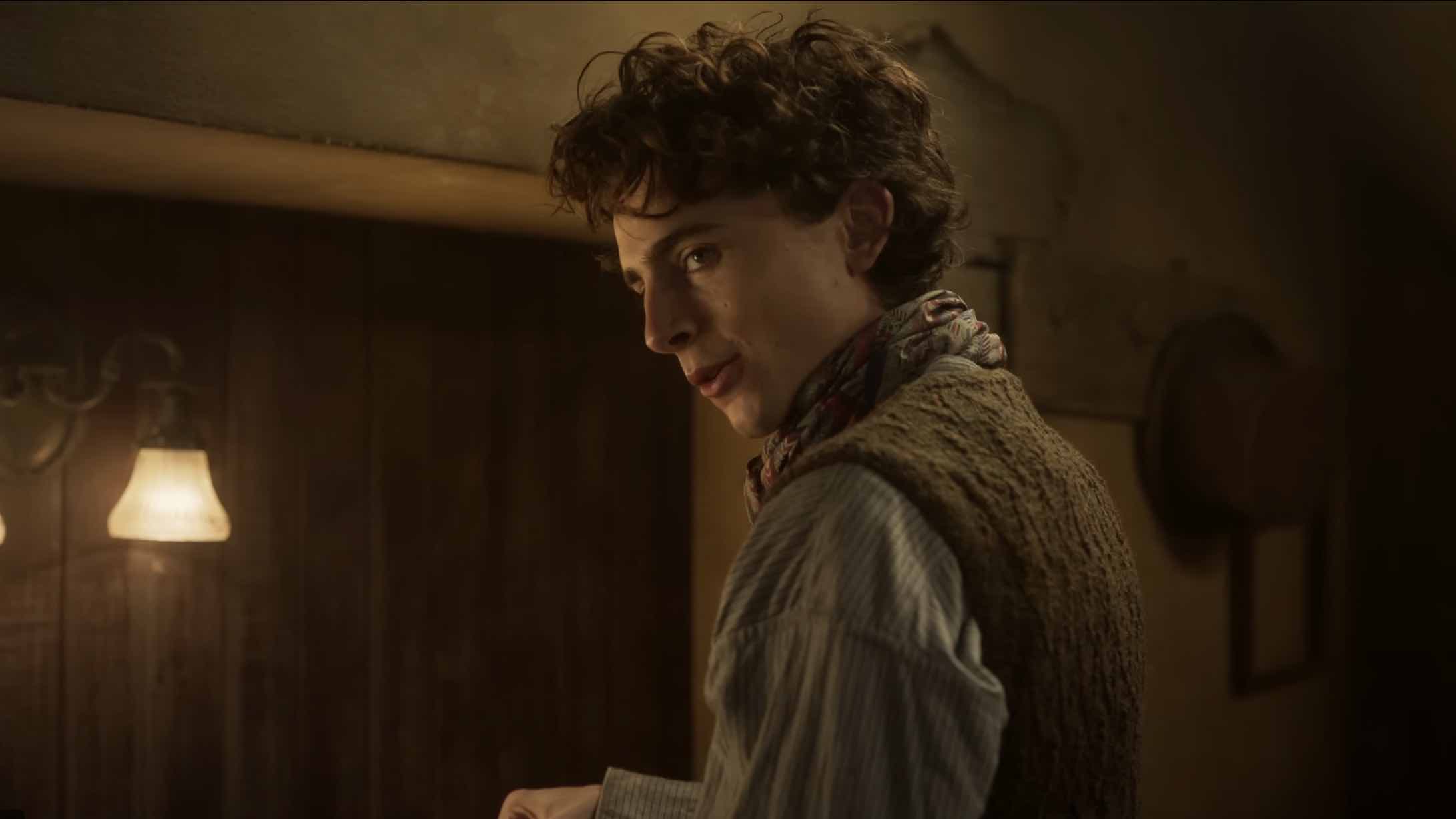 Timothée Chalamet interpreta Willy Wonka em novo filme