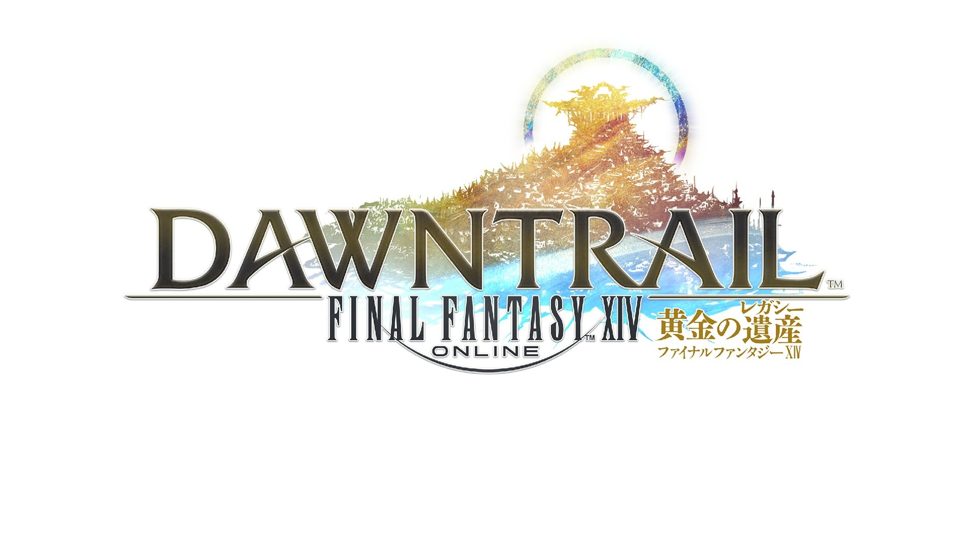 Imagem mostra cenários e divulgações da expansão Dawntrail de Final Fantaxy XIV