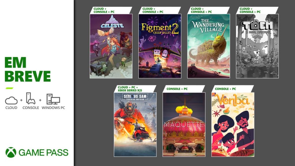 Xbox Game Pass na 2ª metade de julho/2023