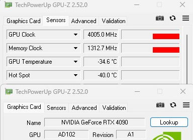 Overclock Asus RTX 4090