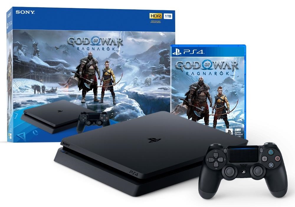 PlayStation 4 + God of War Ragnarök