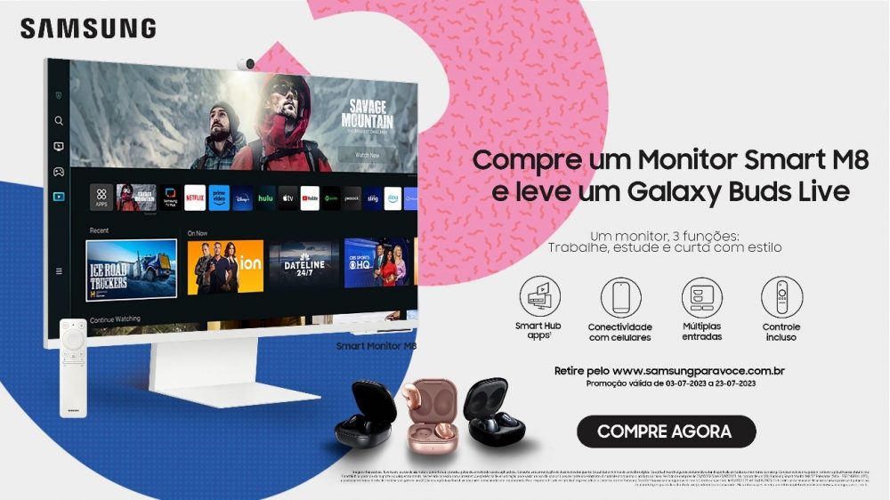 Promoção Samsung M8