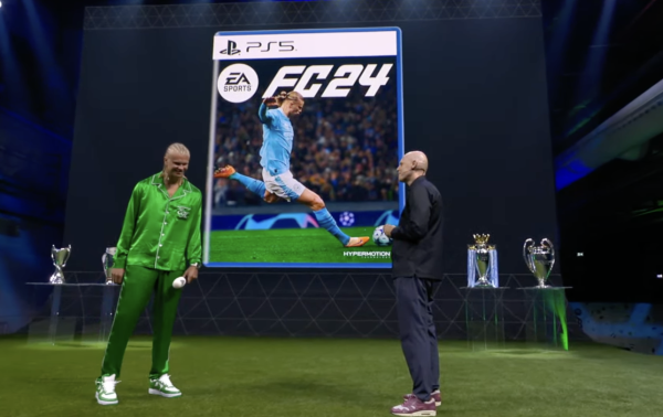 O astro do Manchester City, Erling Haaland, é o jogador da capa do novo EA SPORTS FC 24