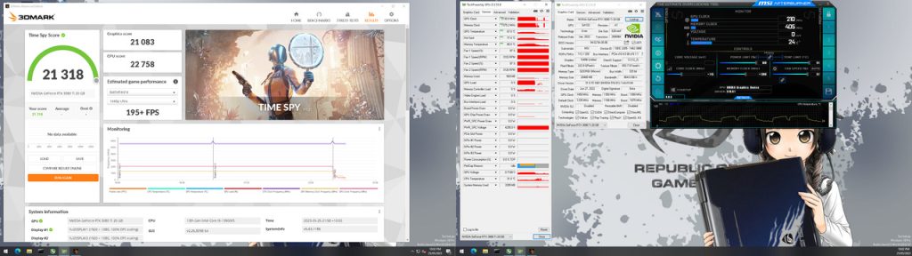 Testes da RTX 3080 Ti com 20 GB